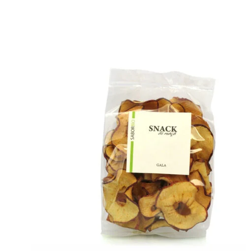 Saco de snacks de maçã gala 50gr