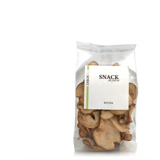 Saco de snacks de pera rocha 50gr